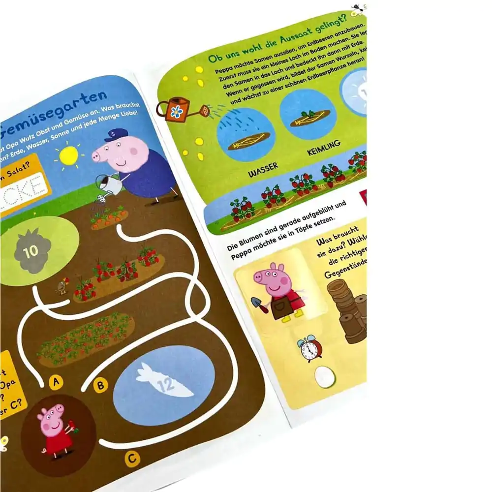 Peppa Pig My First Panini Sticker Album Complete Set *German Version* product photo