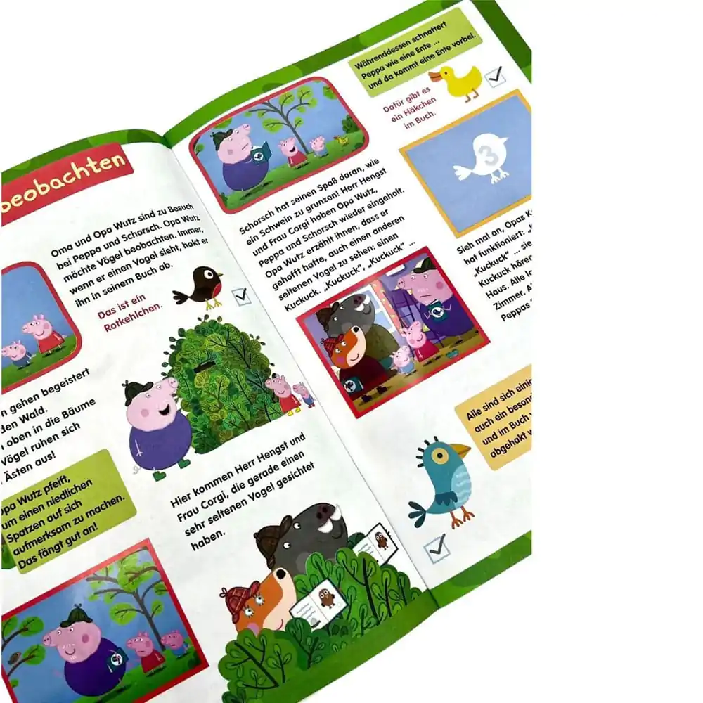 Peppa Pig My First Panini Sticker Album Complete Set *German Version* product photo