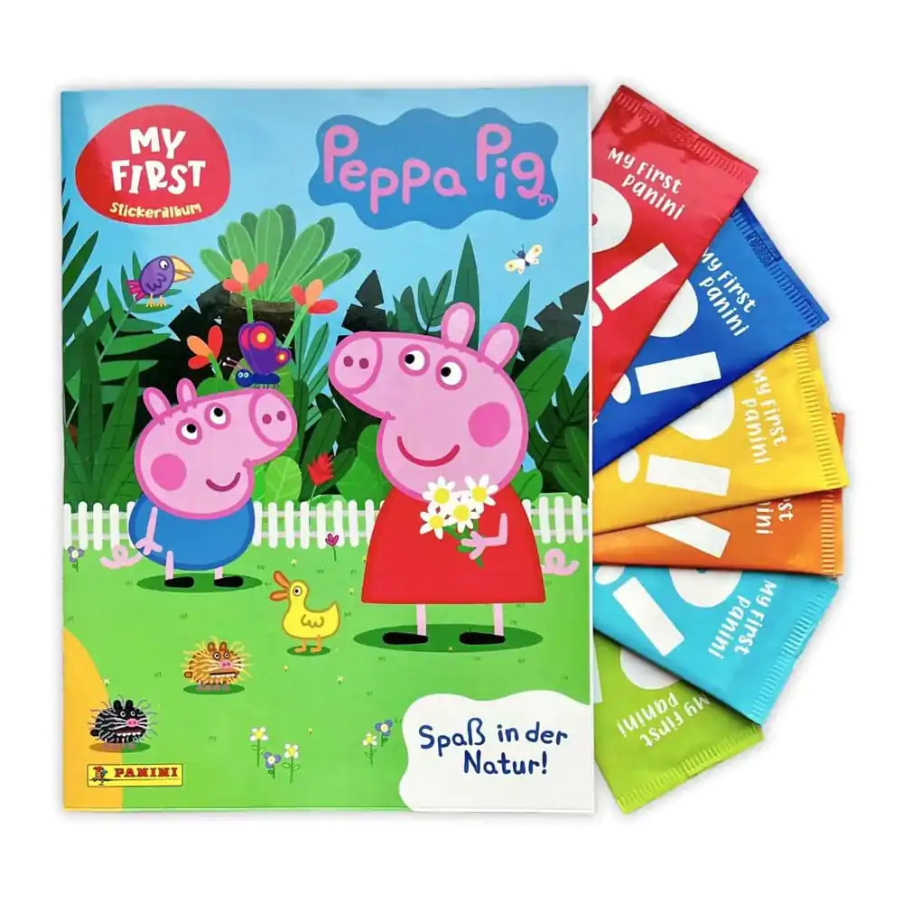 Peppa Pig My First Panini Sticker Album Complete Set *German Version* product photo