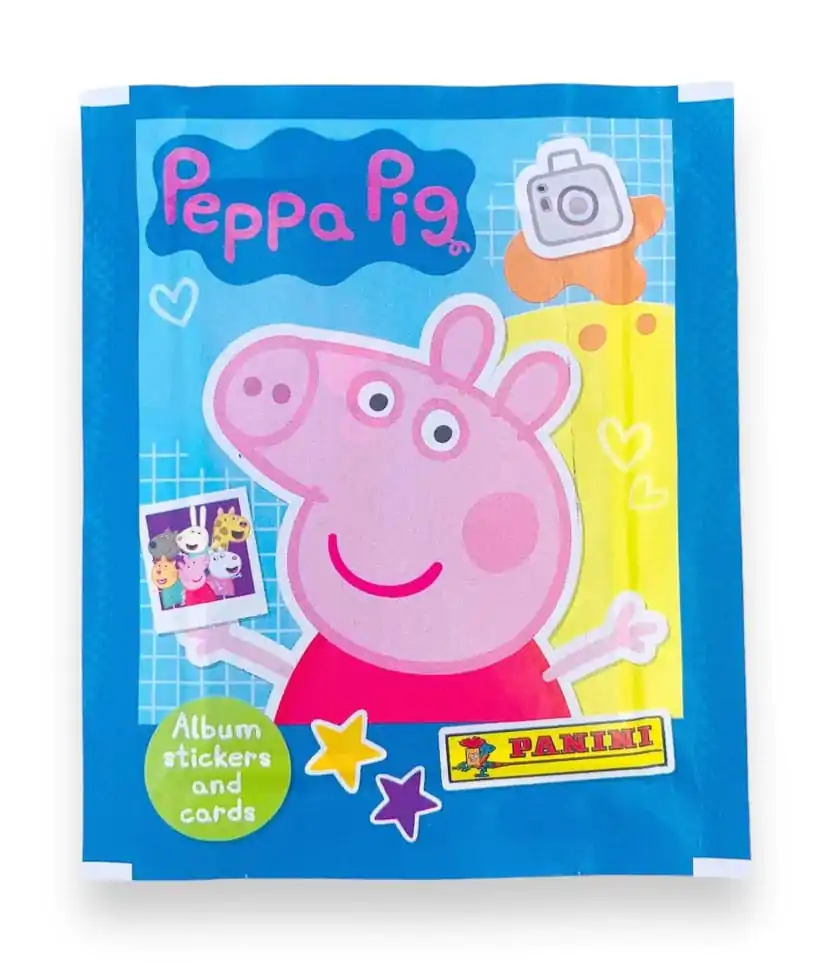 Peppa Pig - My fun Photo Album Stickers &amp; Trading Cards Eco-Blister *German Version* product photo