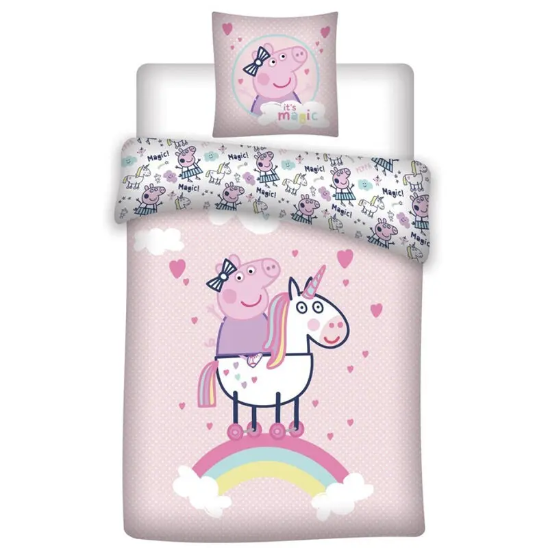 Peppa Pig cotton duvet cover bed 90cm product photo