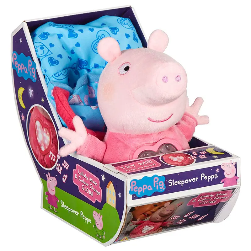 Peppa Pig Pijama Party plush toy with sound 18cm product photo