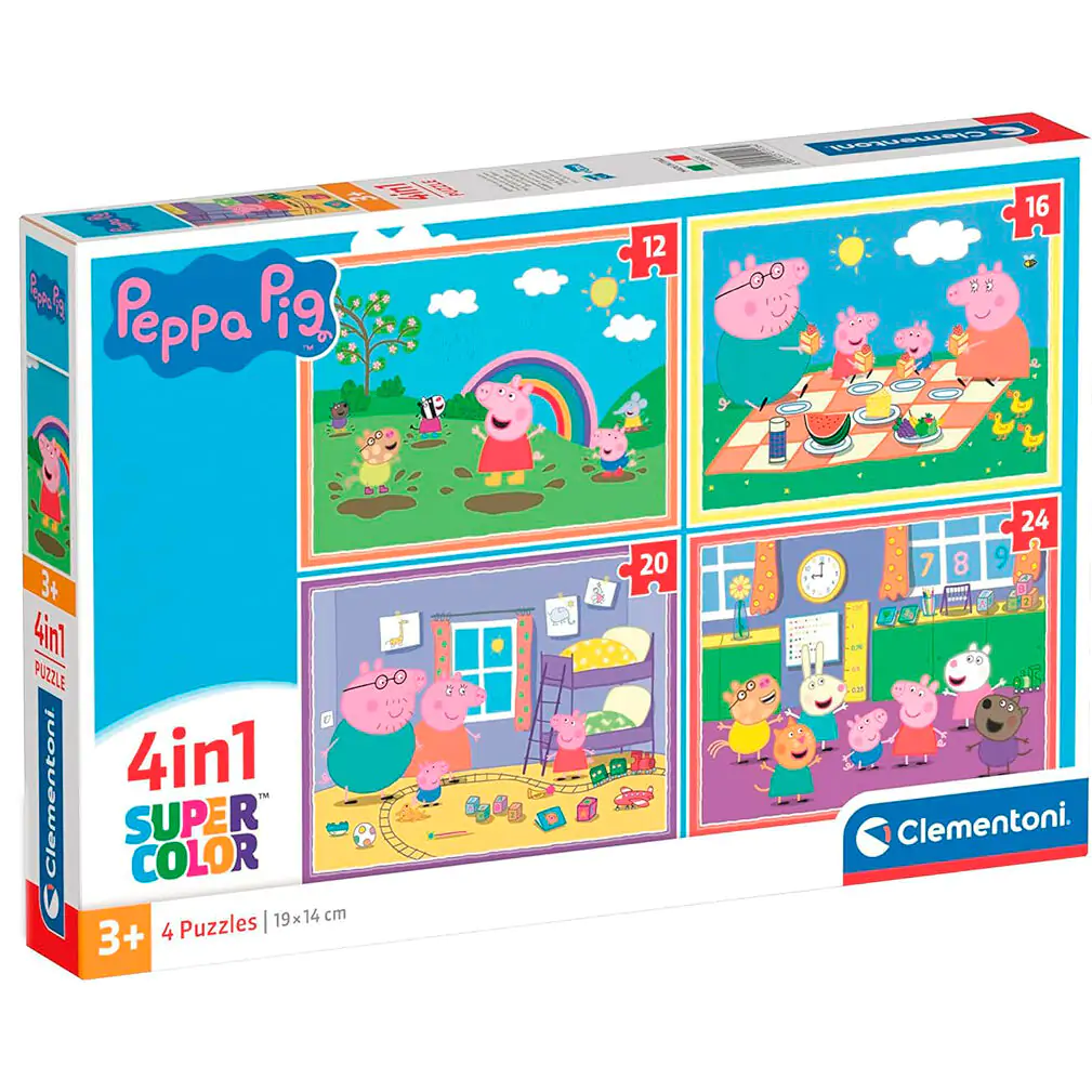 Peppa Pig puzzle 12-16-20-24pzs termékfotó