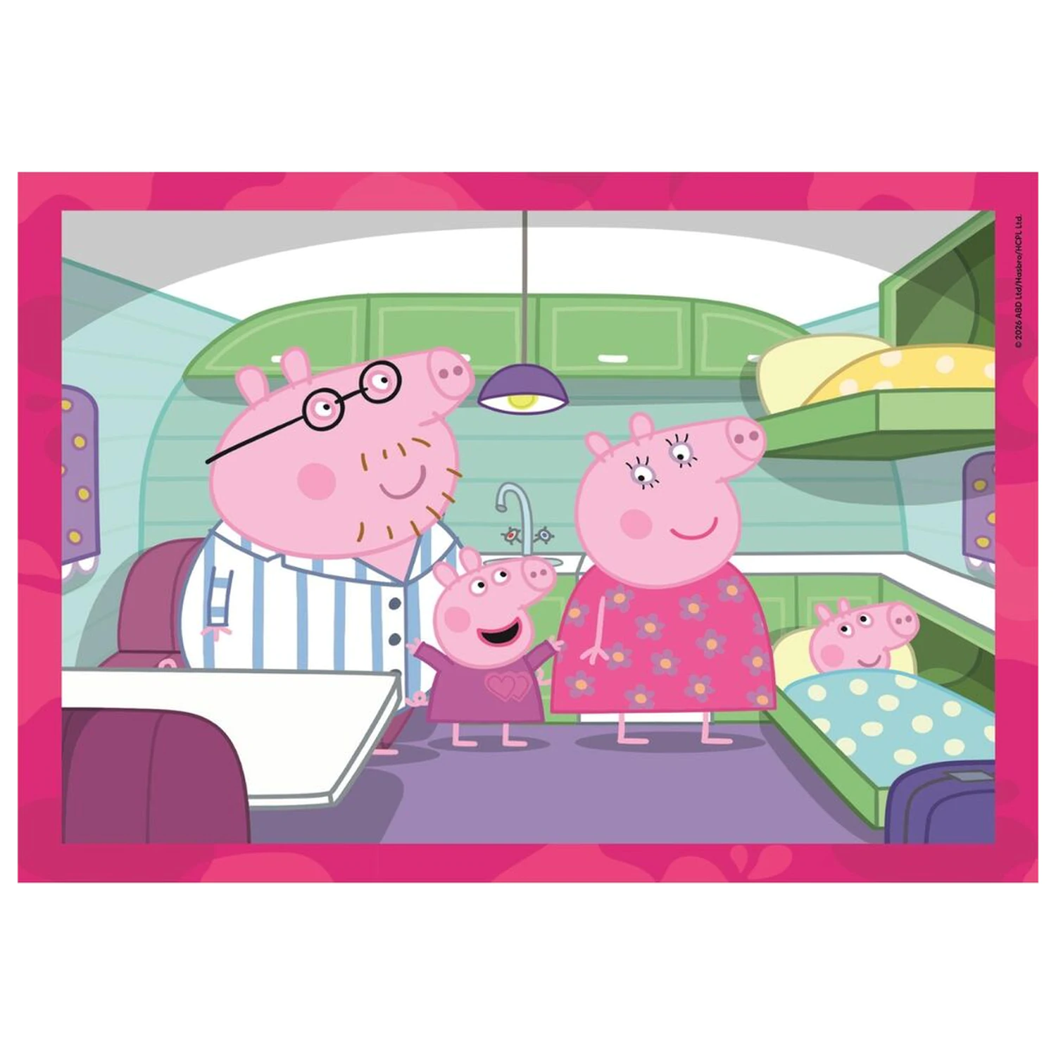 Peppa Pig puzzle 12-16-20-24pcs product photo