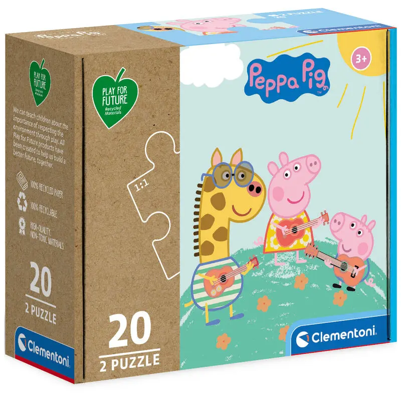 Peppa Pig puzzle 2x20pcs product photo