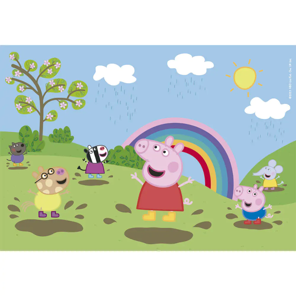 Peppa Pig puzzle 2x60pcs product photo