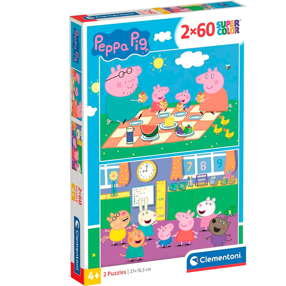 Peppa Pig puzzle 2x60pcs product photo