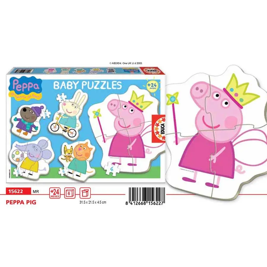 Peppa Pig puzzle 3-5pcs product photo
