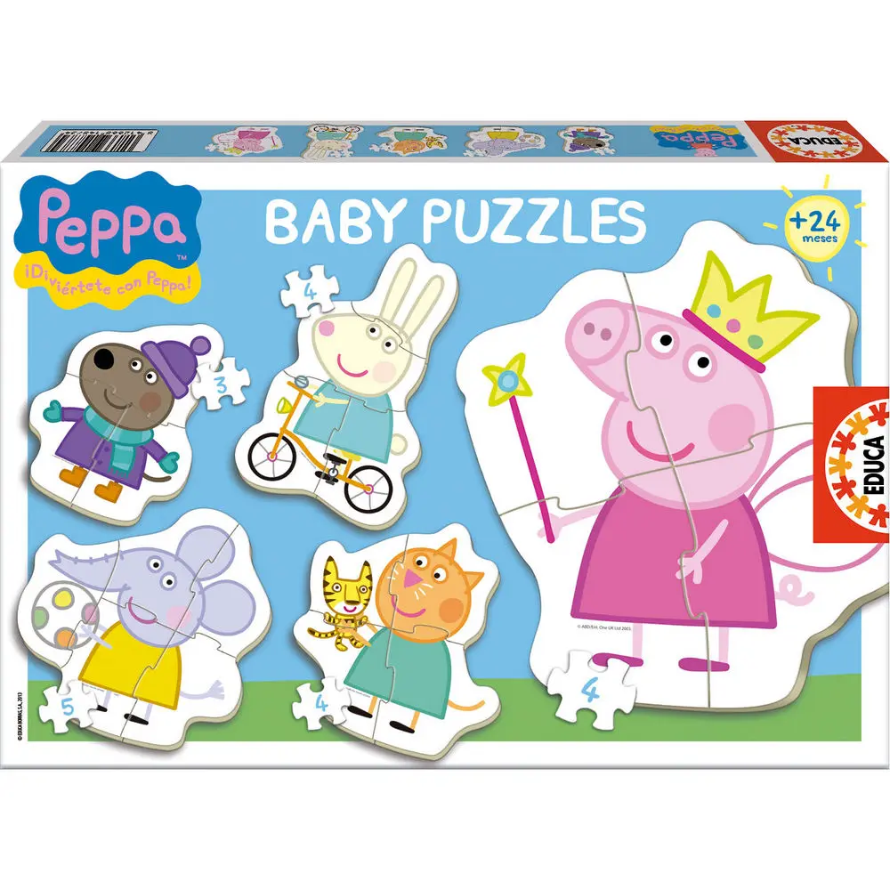 Peppa Pig puzzle 3-5pcs product photo