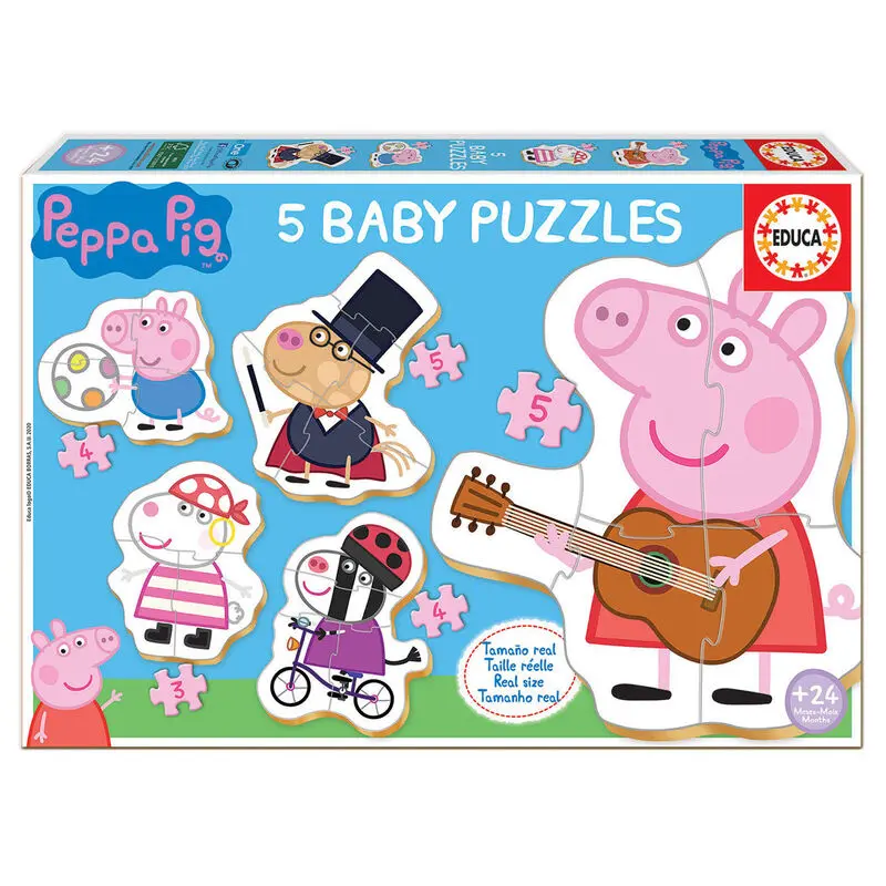 Peppa Pig puzzle 3-5pcs product photo