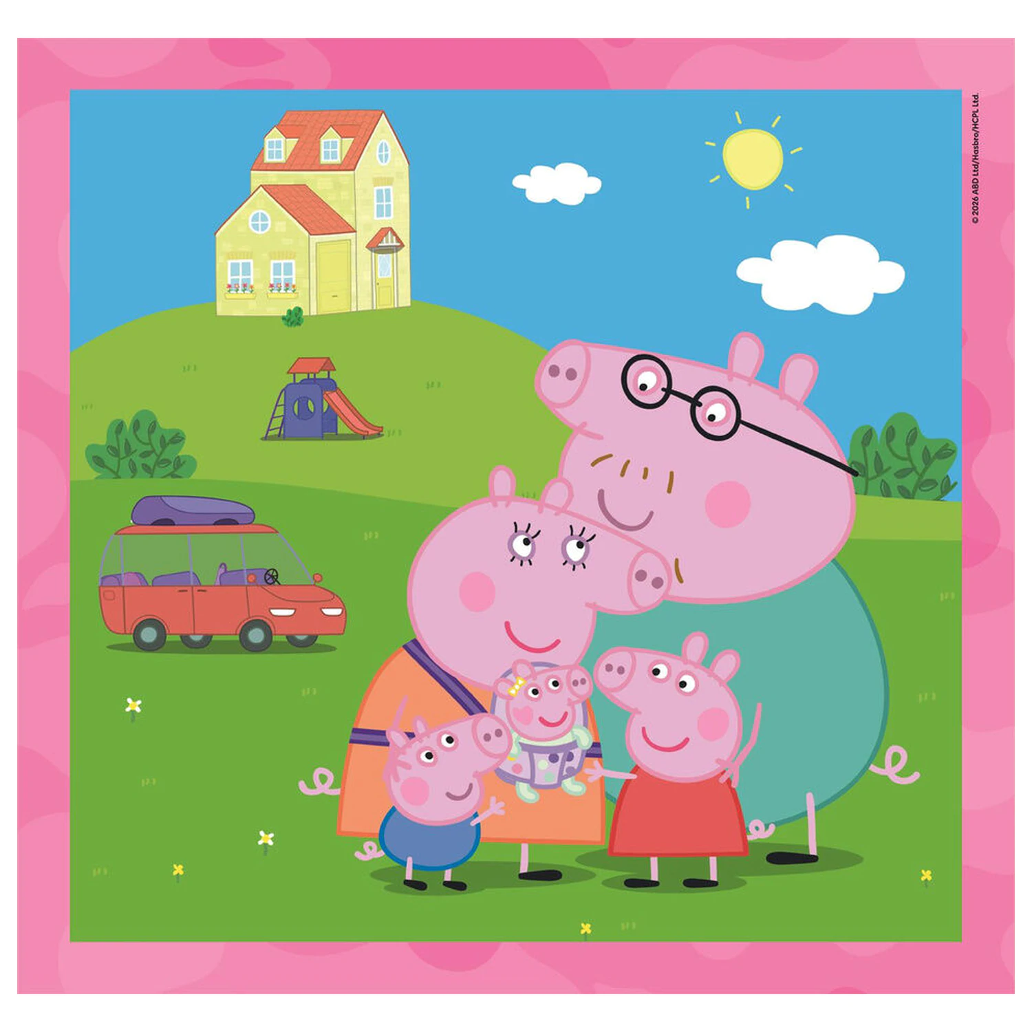 Peppa Pig puzzle 3x48pcs product photo