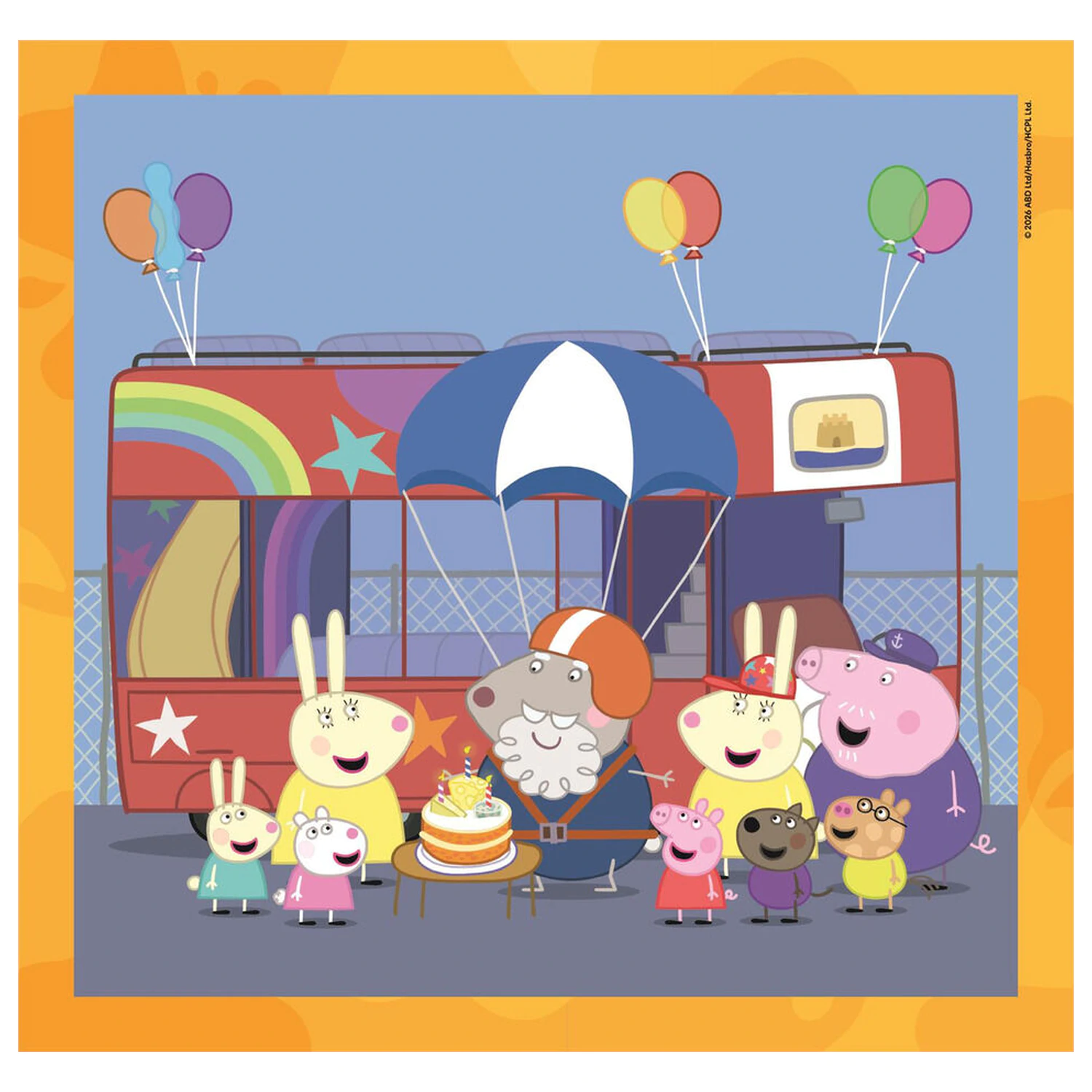 Peppa Pig puzzle 3x48pcs product photo