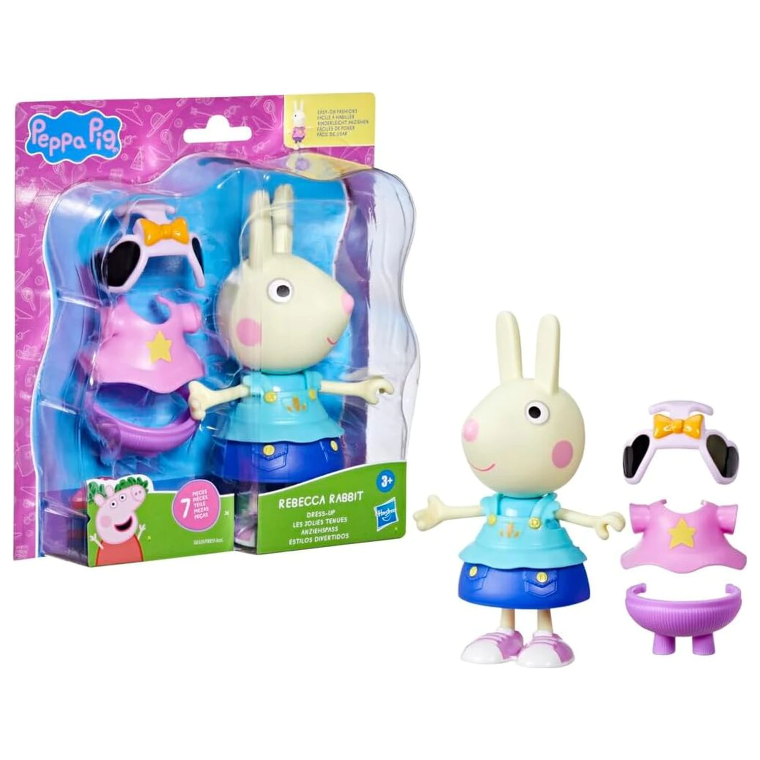 Peppa Pig Rebecca Rabbit figure 15cm product photo
