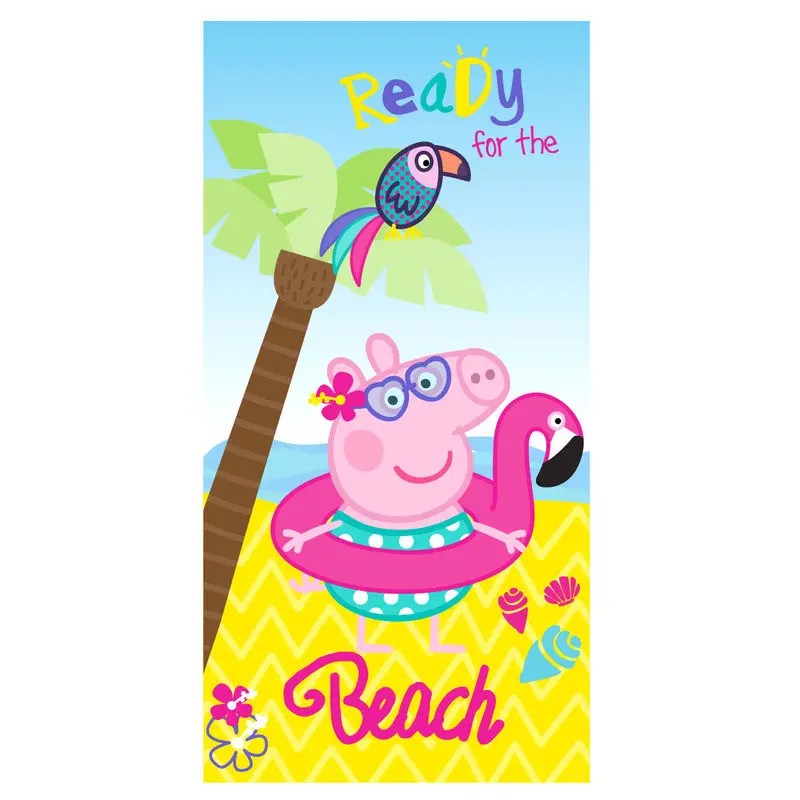 Peppa Pig Beach microfiber beach towel product photo