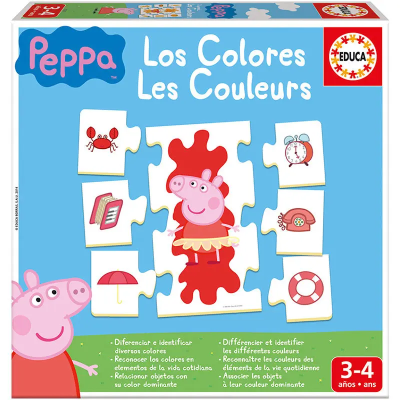 Peppa Pig Learn the Colours game product photo