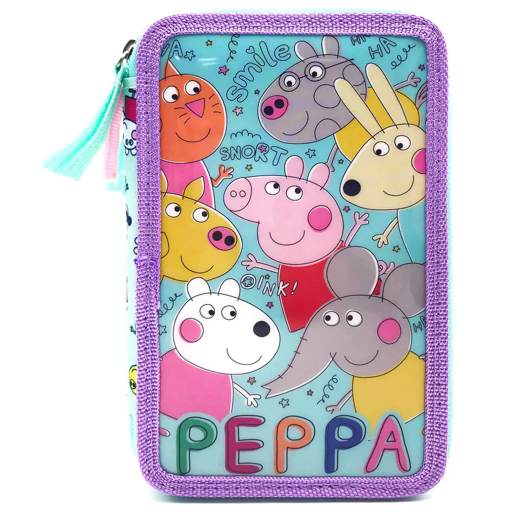 Peppa Pig triple pencil case product photo