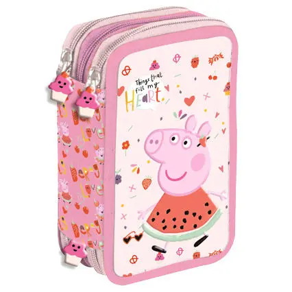 Peppa Pig triple pencil case product photo