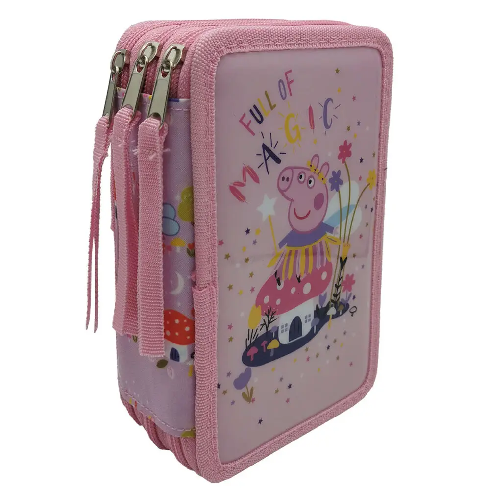Peppa Pig triple filled pencil case product photo