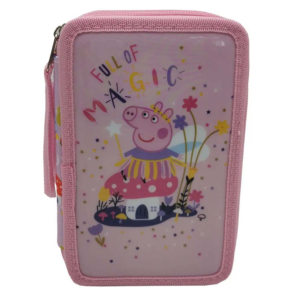 Peppa Pig triple filled pencil case product photo