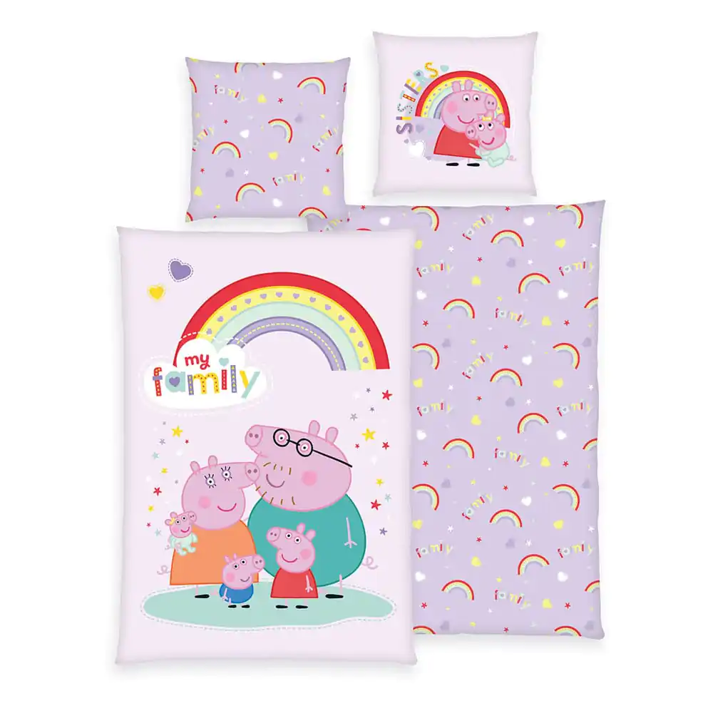 Peppa Pig bed linen Ver. 2 135 x 200 cm  product photo