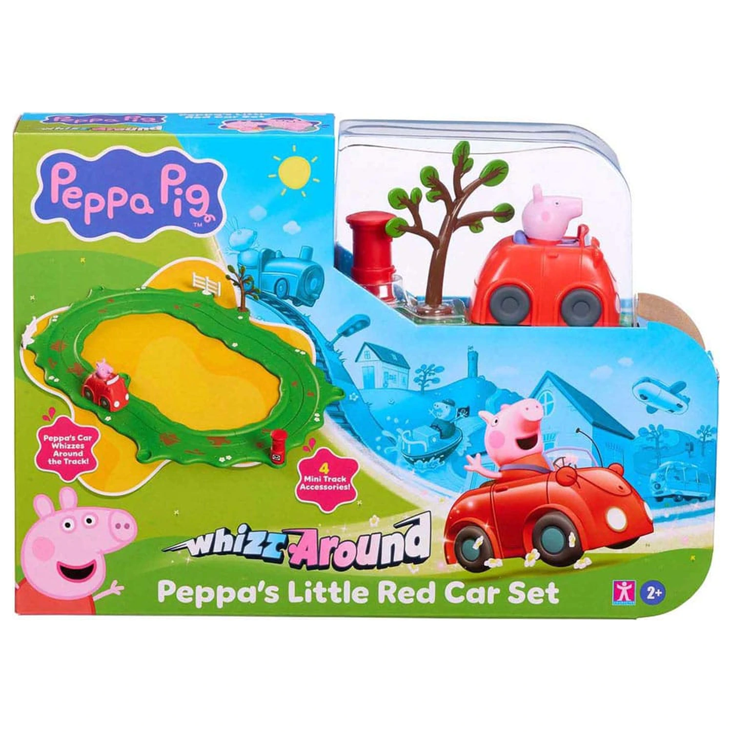 Peppa Pig Whizz Around Peppa's Little Red Car Set  product photo