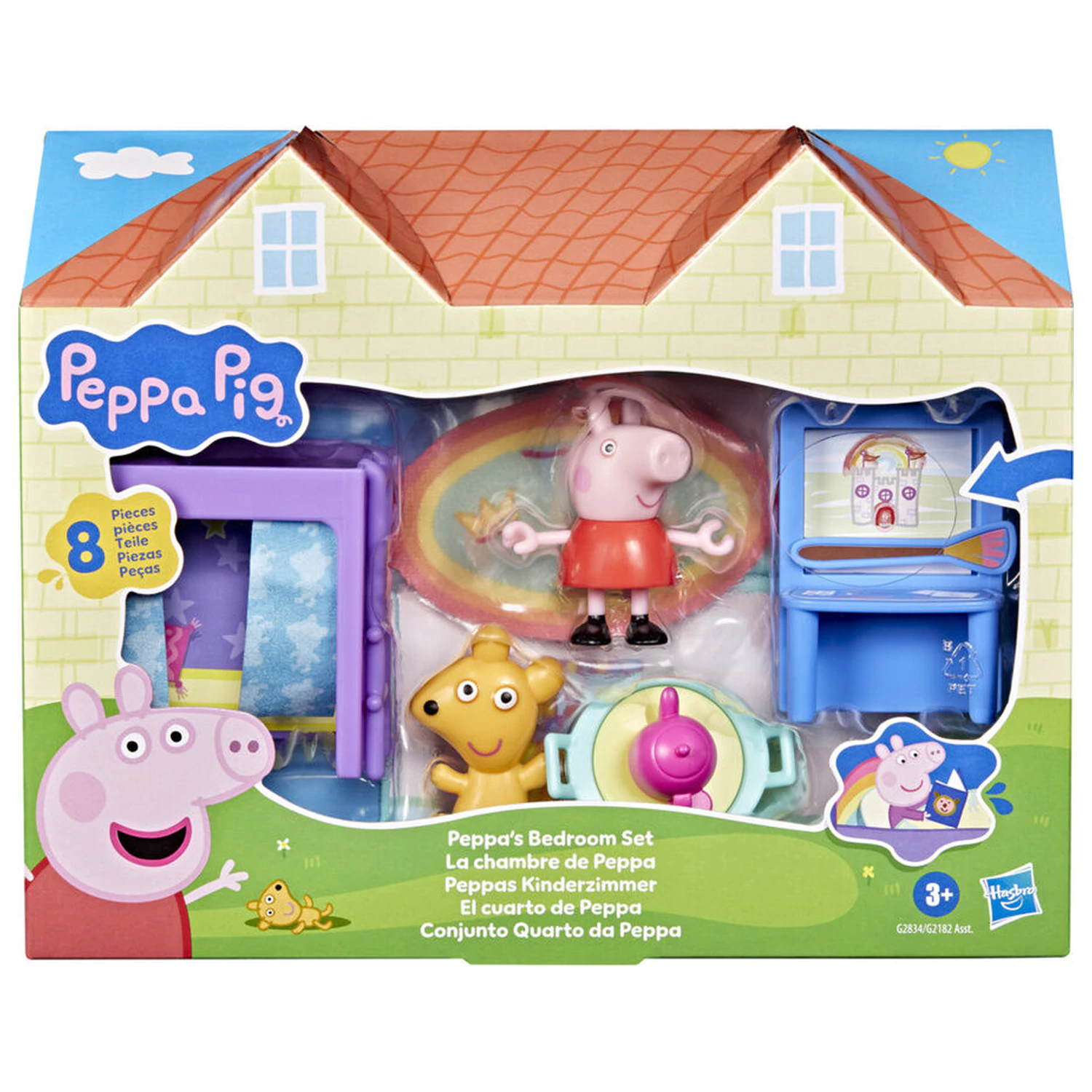 Peppa Pigs Bedroom set playset product photo