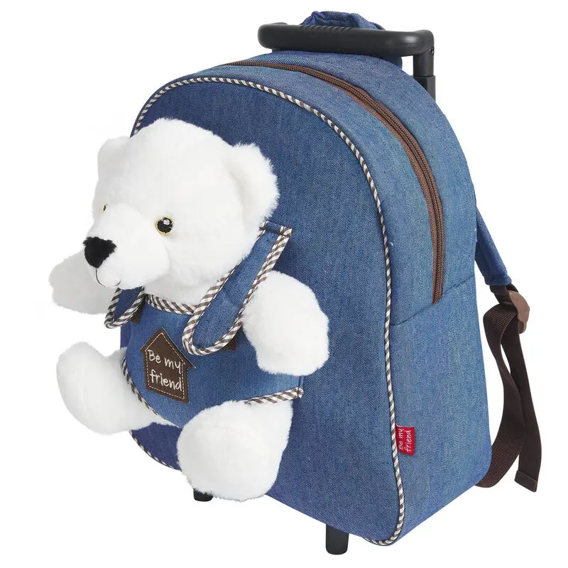 Perry Bear Trolley with plush toy 38cm termékfotó