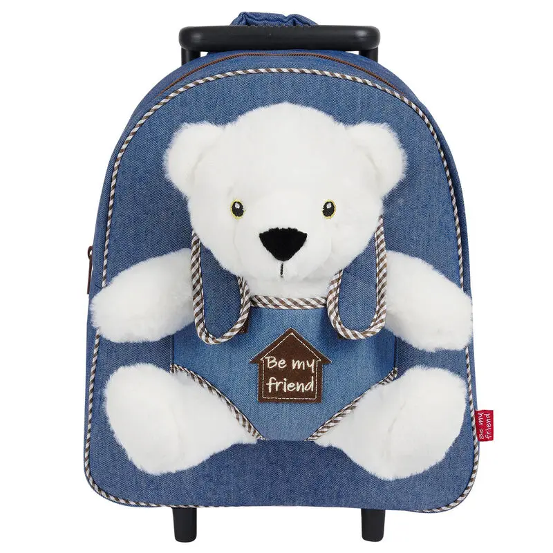 Perry Bear Trolley with plush toy 38cm termékfotó