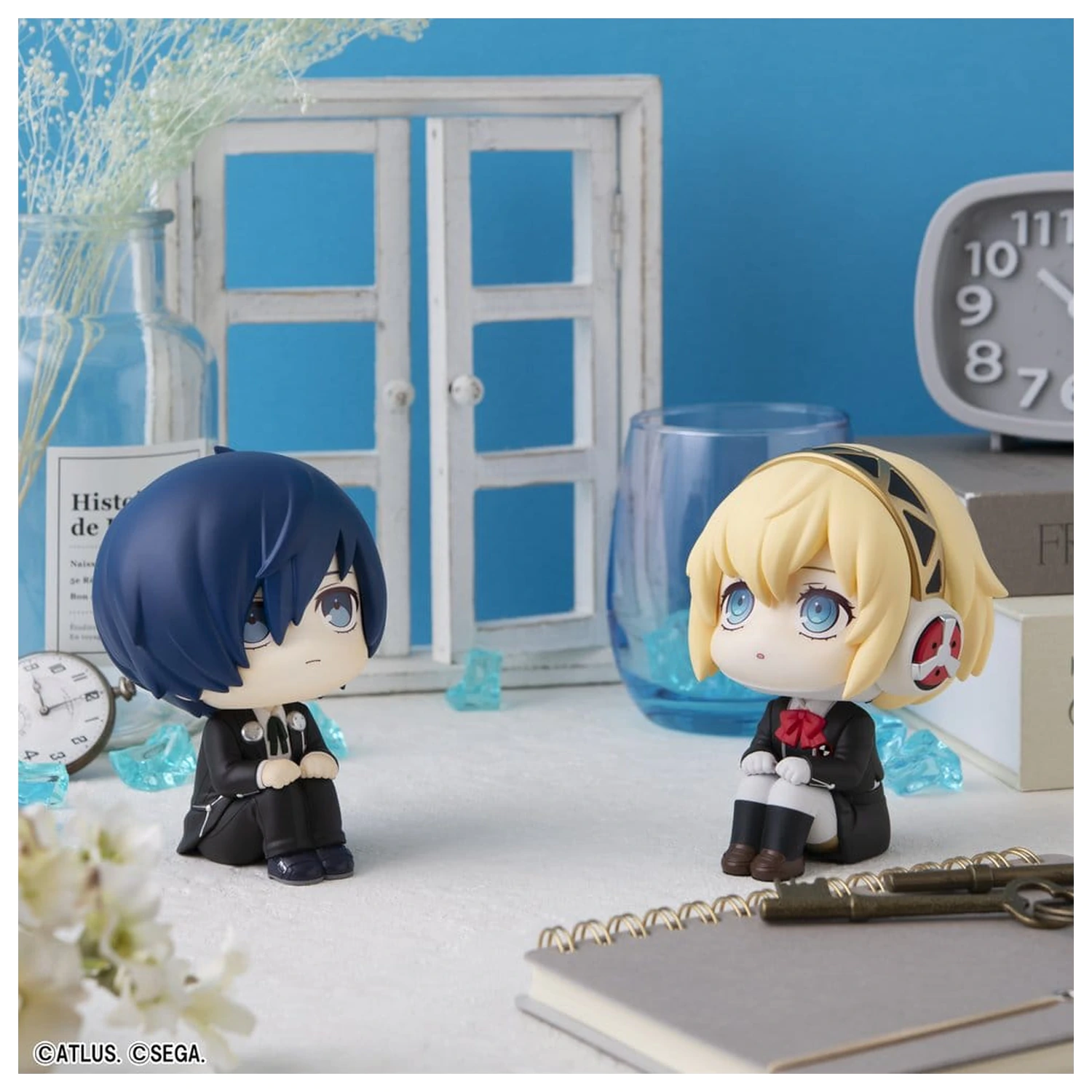 Persona 3 Look Up PVC Figures 2-Pack Reload Hero & Aegis 11 cm (with gift) product photo
