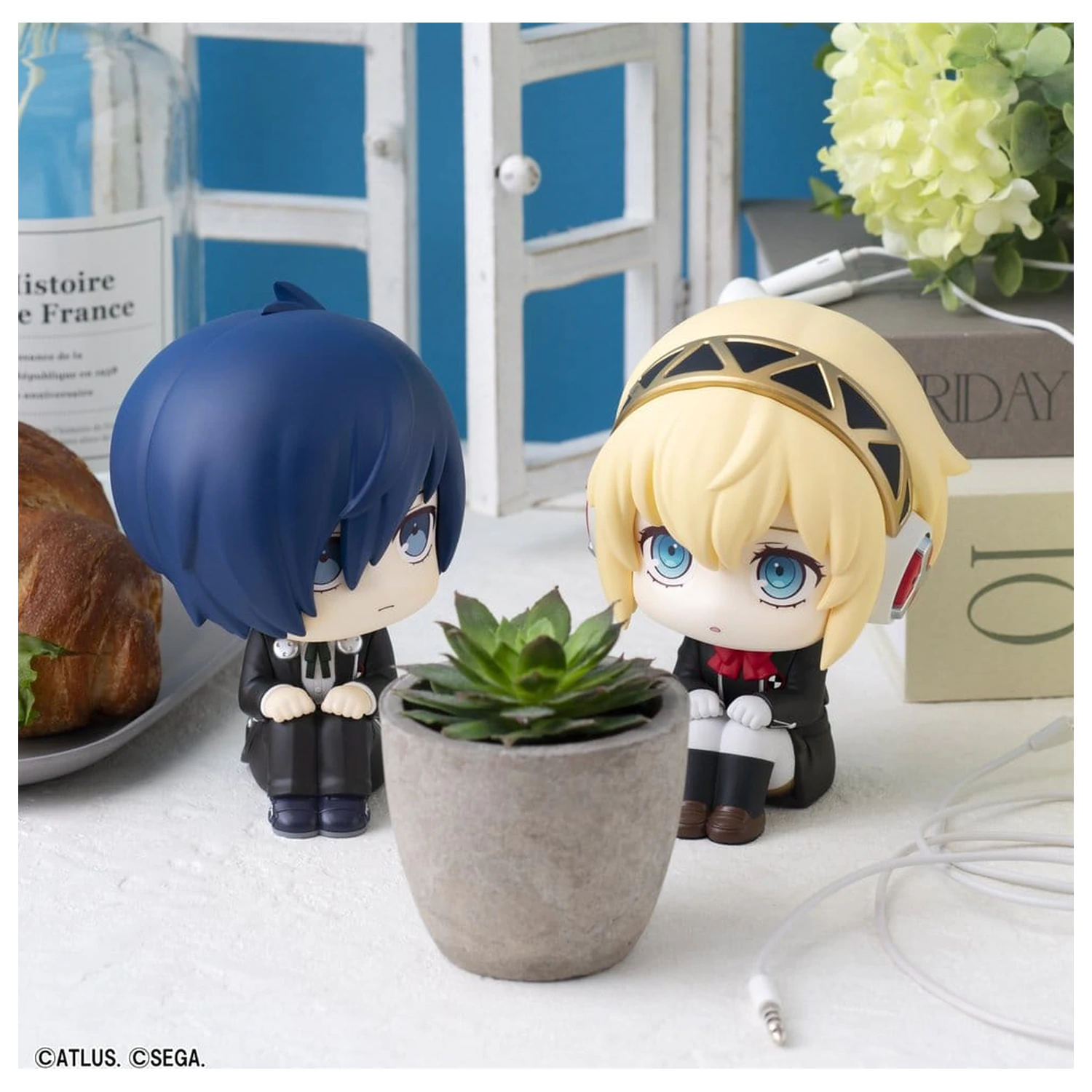 Persona 3 Look Up PVC Figures 2-Pack Reload Hero & Aegis 11 cm (with gift) product photo