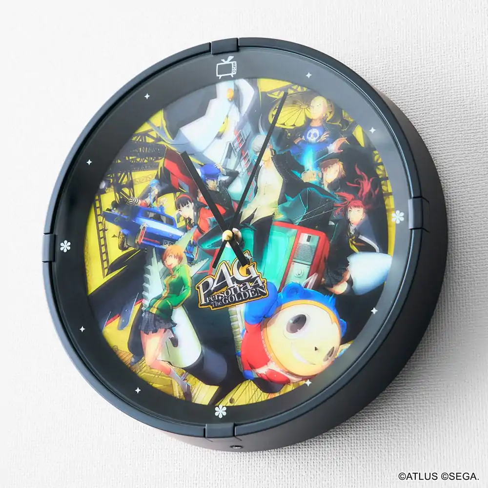 Persona 4 Golden Melody Wall Clock with Sound termékfotó