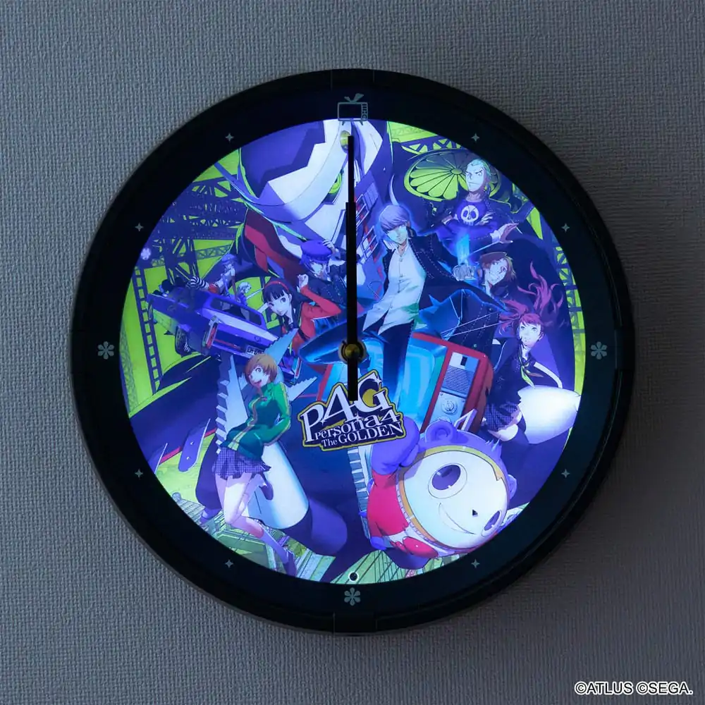 Persona 4 Golden Melody Wall Clock with Sound termékfotó