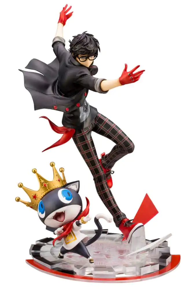 Persona 5 Dancing Star Night ARTFXJ Statue 1/8 Hero & Morgana 25 cm termékfotó