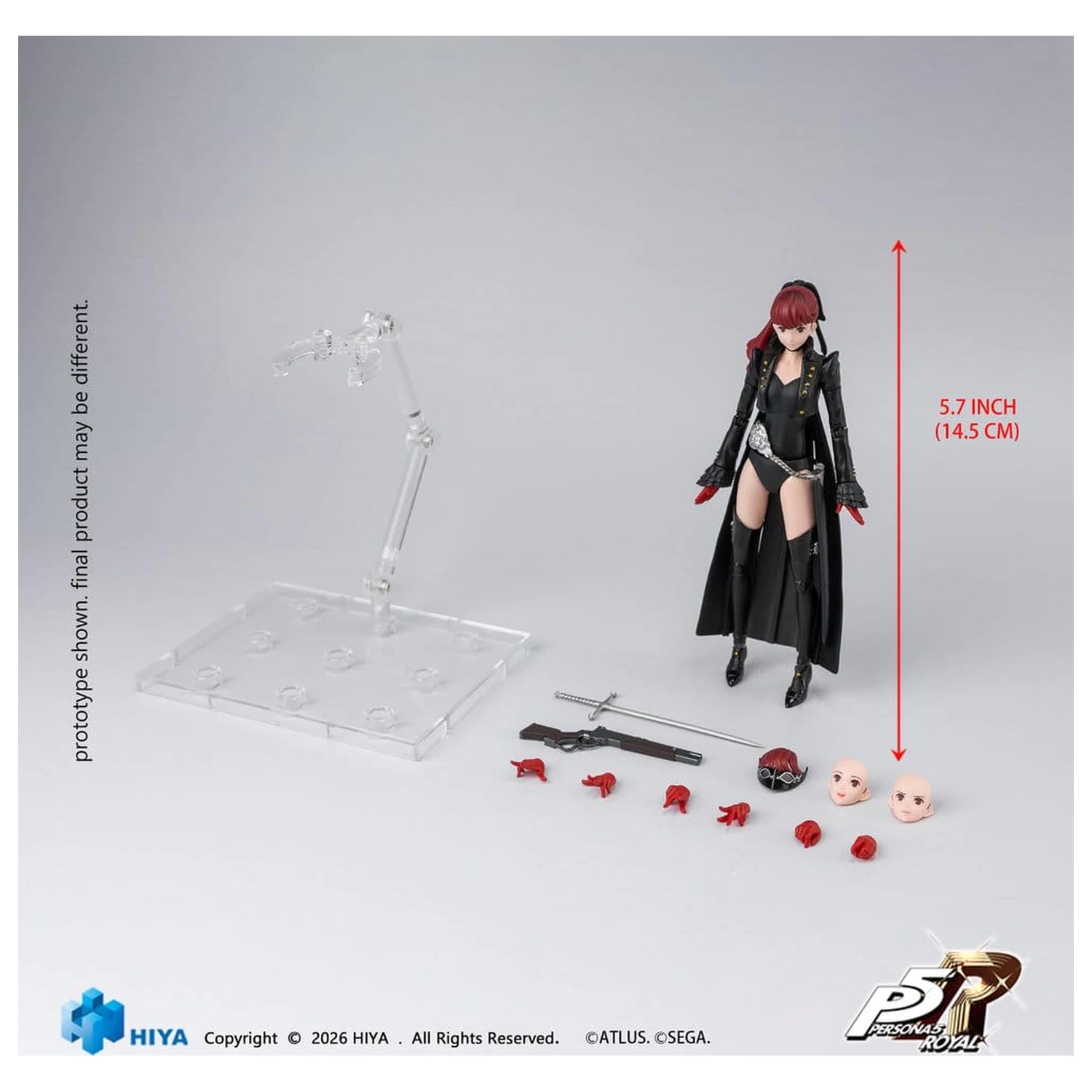 Persona 5 Royal Exquisite Basic Series  Action Figure 1/12 Violet 15 cm product photo