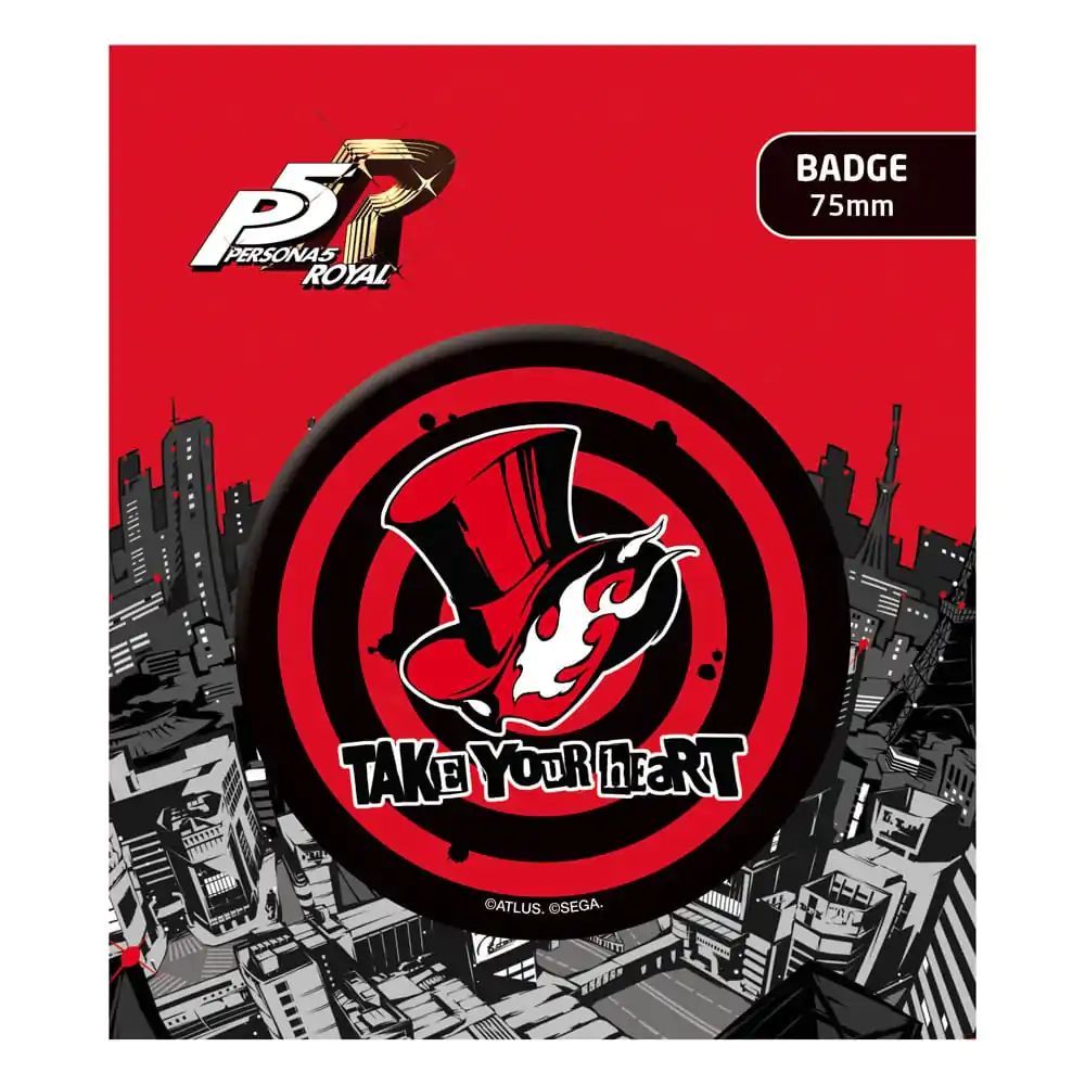 Persona 5 Royal Pin Badge Take your Heart termékfotó