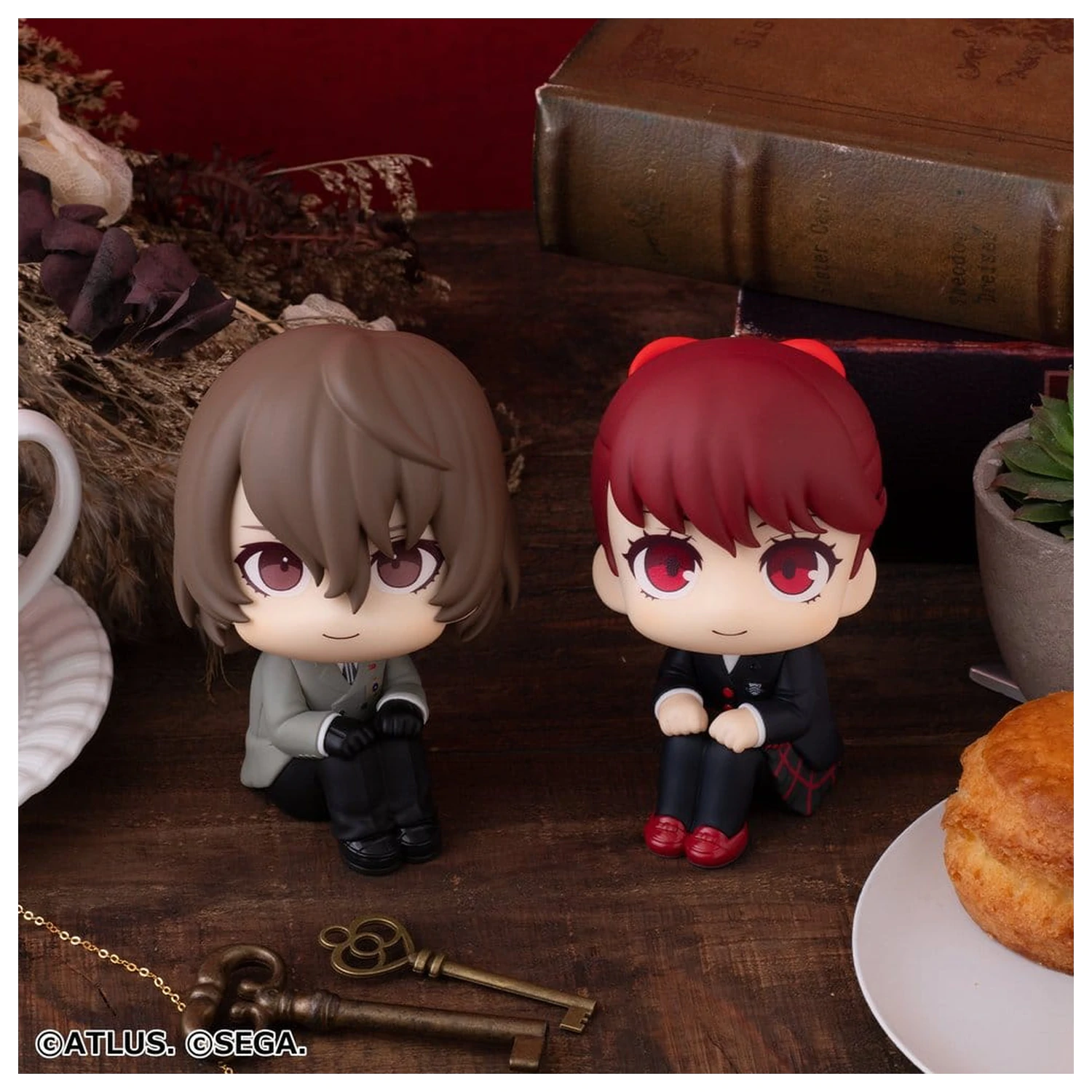 Persona 5 The Royal Look Up PVC Figures 2-Pack Goro Akechi & Kasumi Yoshizawa 11 cm (with gift) product photo