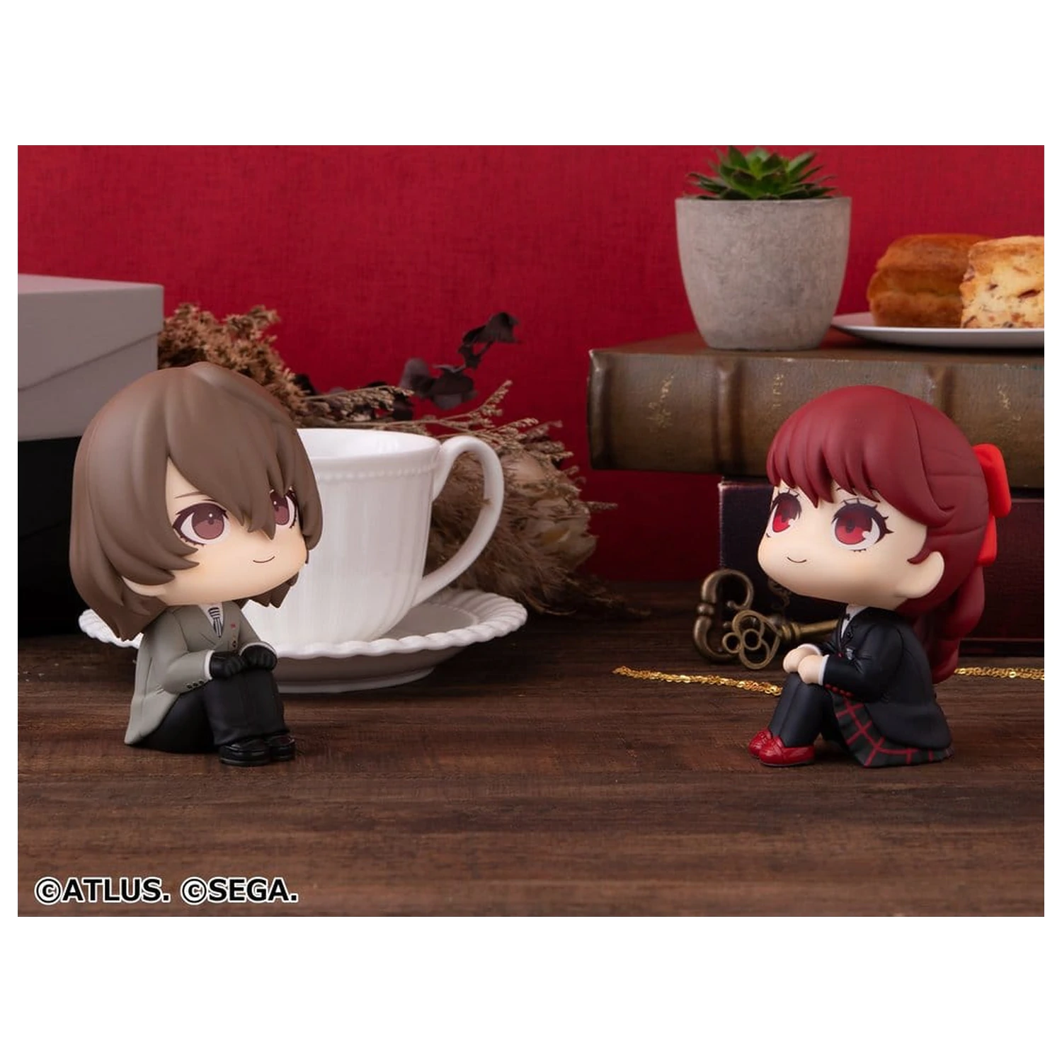 Persona 5 The Royal Look Up PVC Figures 2-Pack Goro Akechi & Kasumi Yoshizawa 11 cm (with gift) product photo