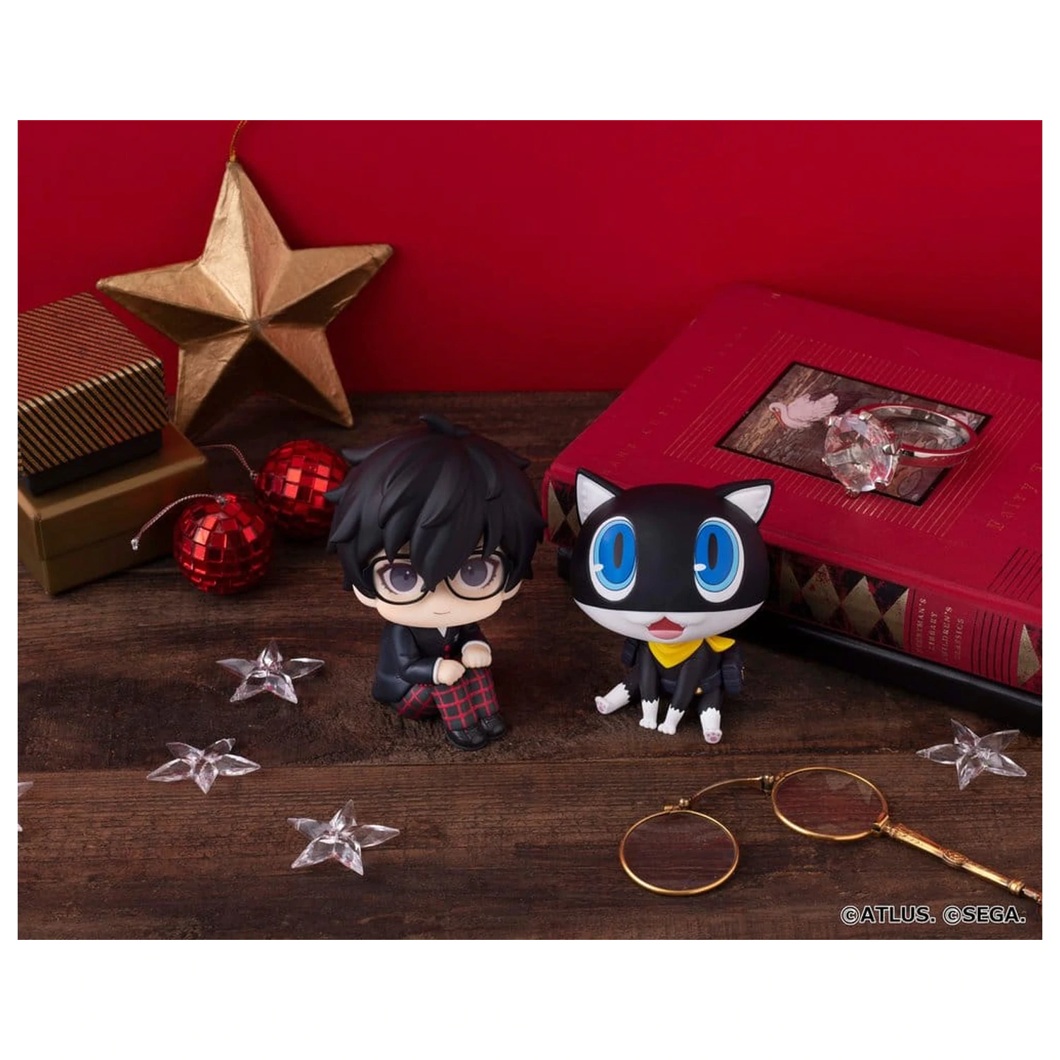 Persona 5 the Royal Look Up PVC Figures 2-Pack Hero & Morgana 11 cm (with gift) product photo