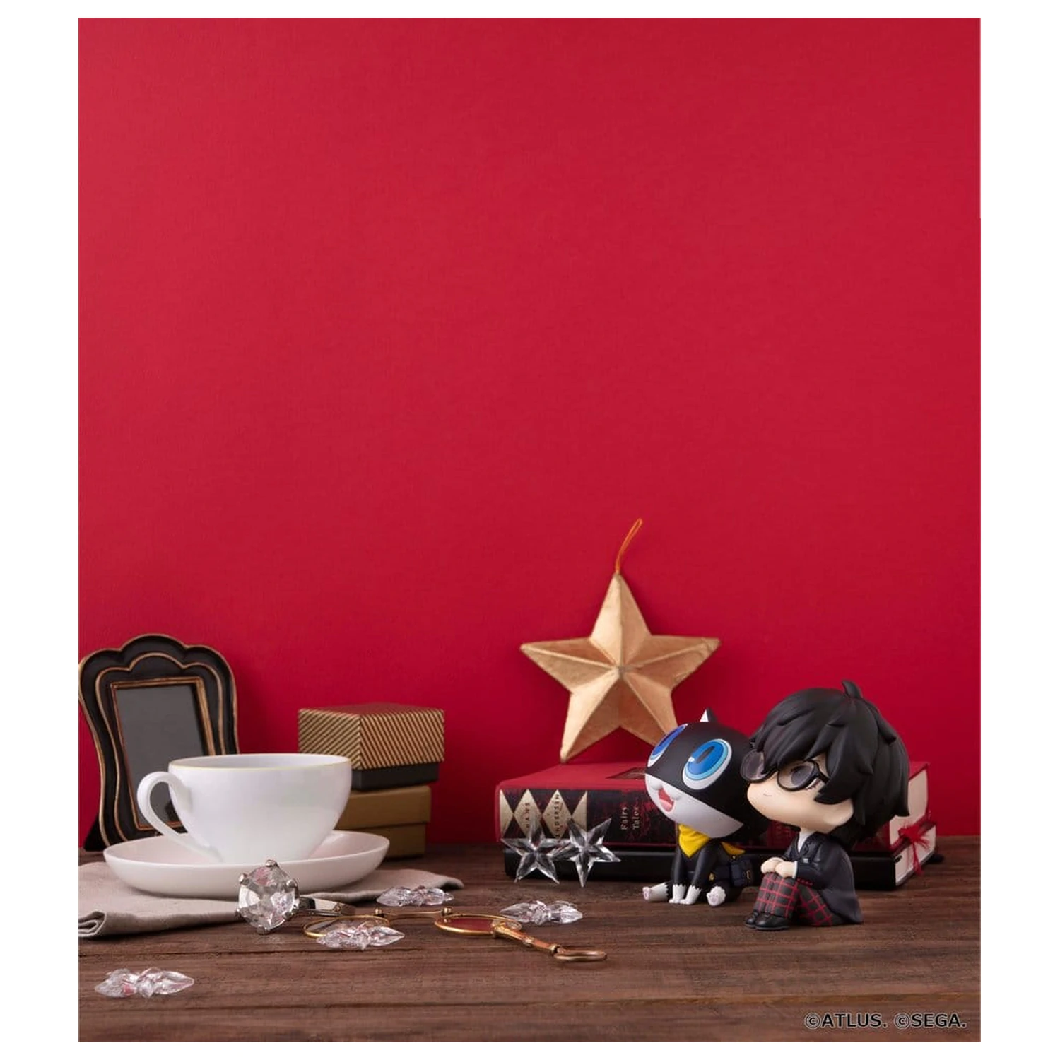 Persona 5 the Royal Look Up PVC Figures 2-Pack Hero & Morgana 11 cm (with gift) product photo