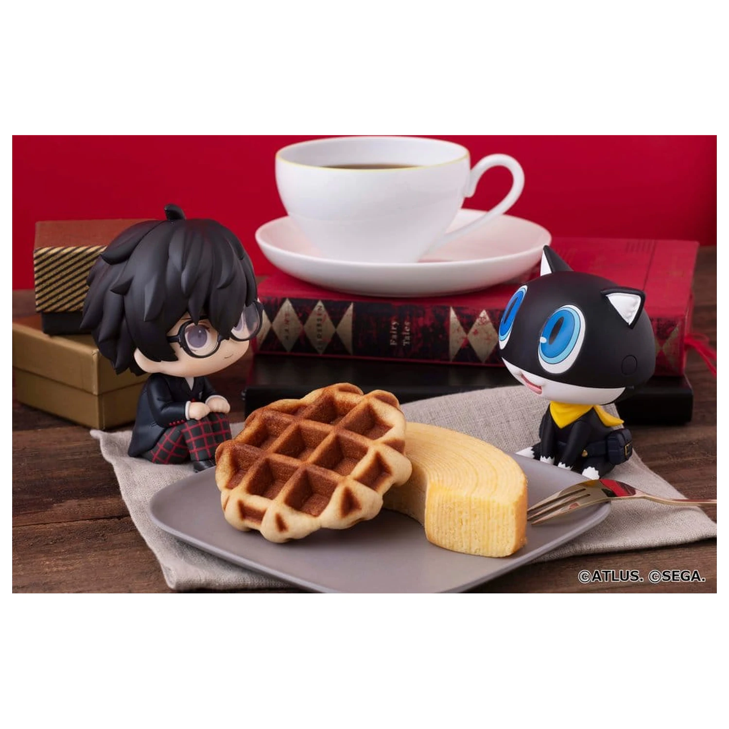 Persona 5 the Royal Look Up PVC Figures 2-Pack Hero & Morgana 11 cm (with gift) product photo