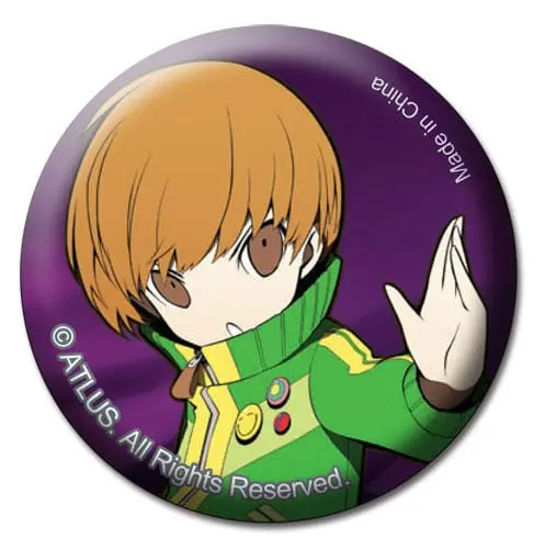 Persona Q metal Pin Badge Chie product photo