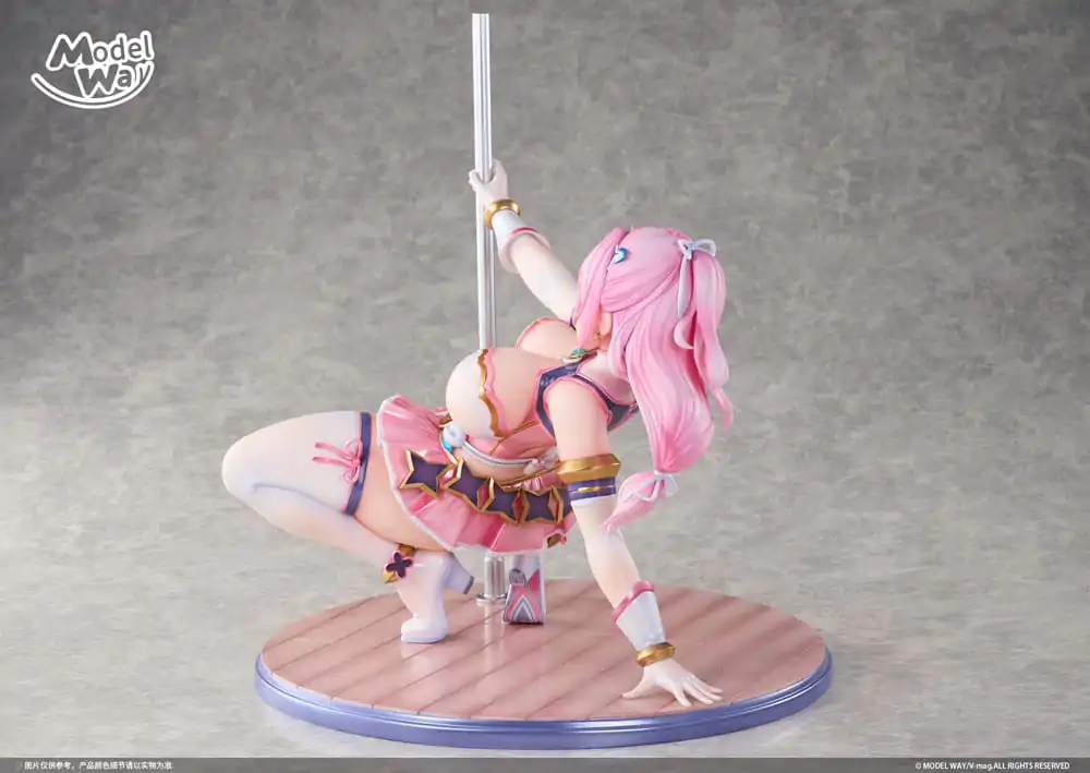 Pet angel cheerly pink PVC Statue 1/4 Momoka Sakuraba 31 cm  product photo