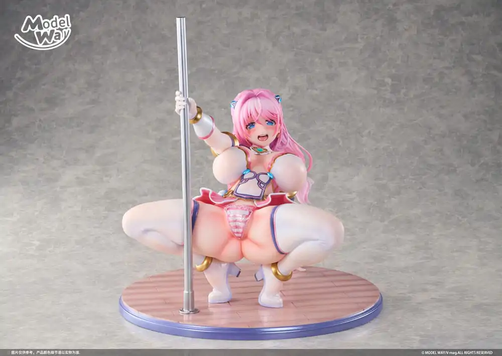 Pet angel cheerly pink PVC Statue 1/4 Momoka Sakuraba 31 cm  product photo