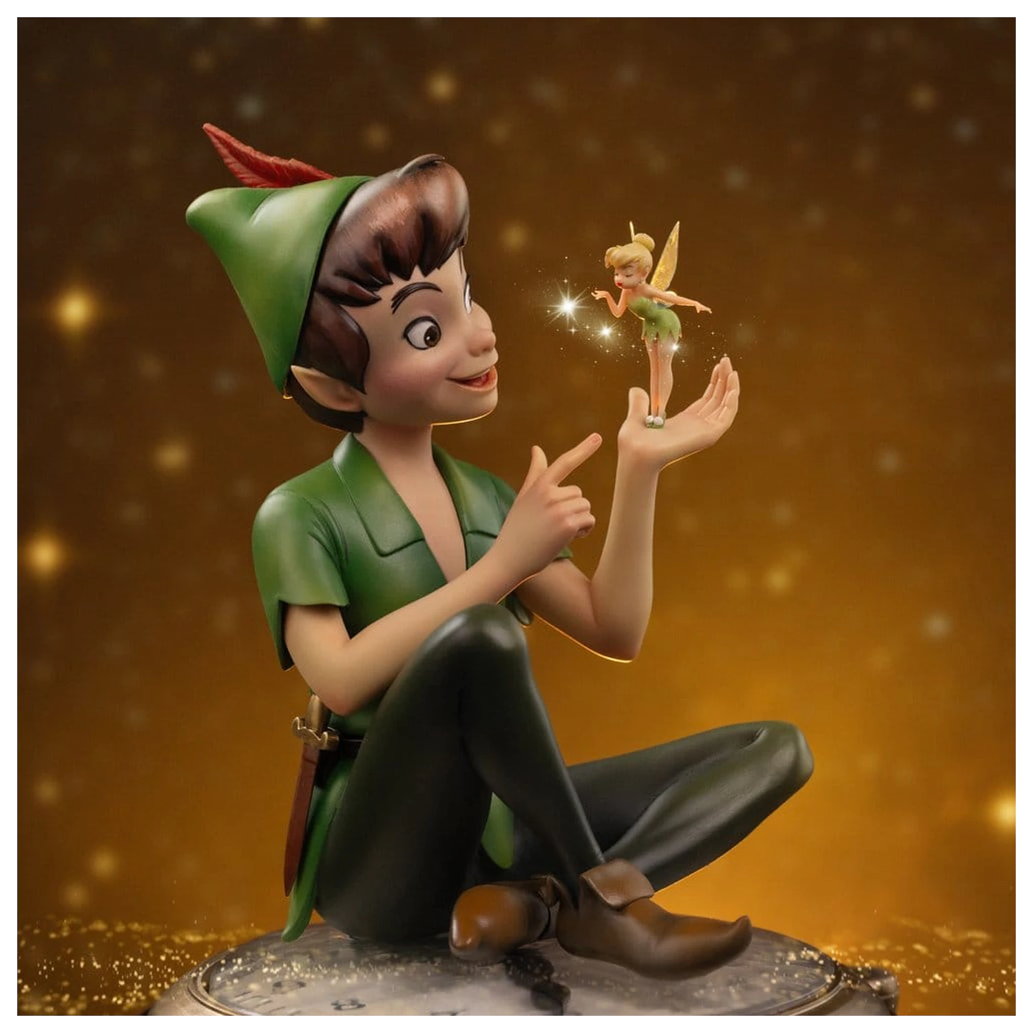 Peter Pan (1953) Art Scale Statue 1/10 Peter Pan & Tinkerbell 23 cm product photo