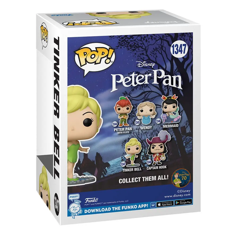 Peter Pan 70th Anniversary POP! Disney Vinyl Figure Tink on mirror 9 cm termékfotó