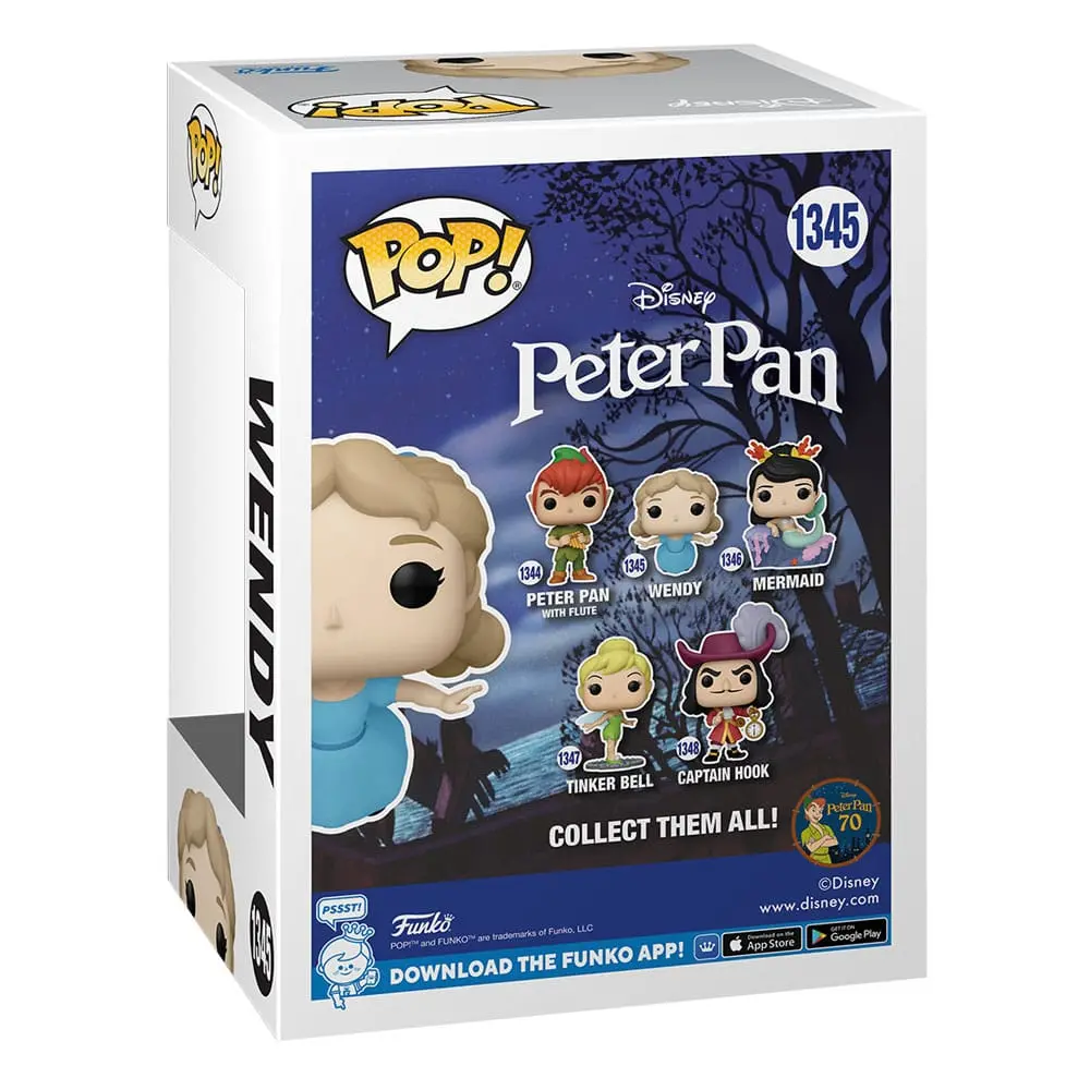 Peter Pan 70th Anniversary POP! Disney Vinyl Figure Wendy 9 cm product photo