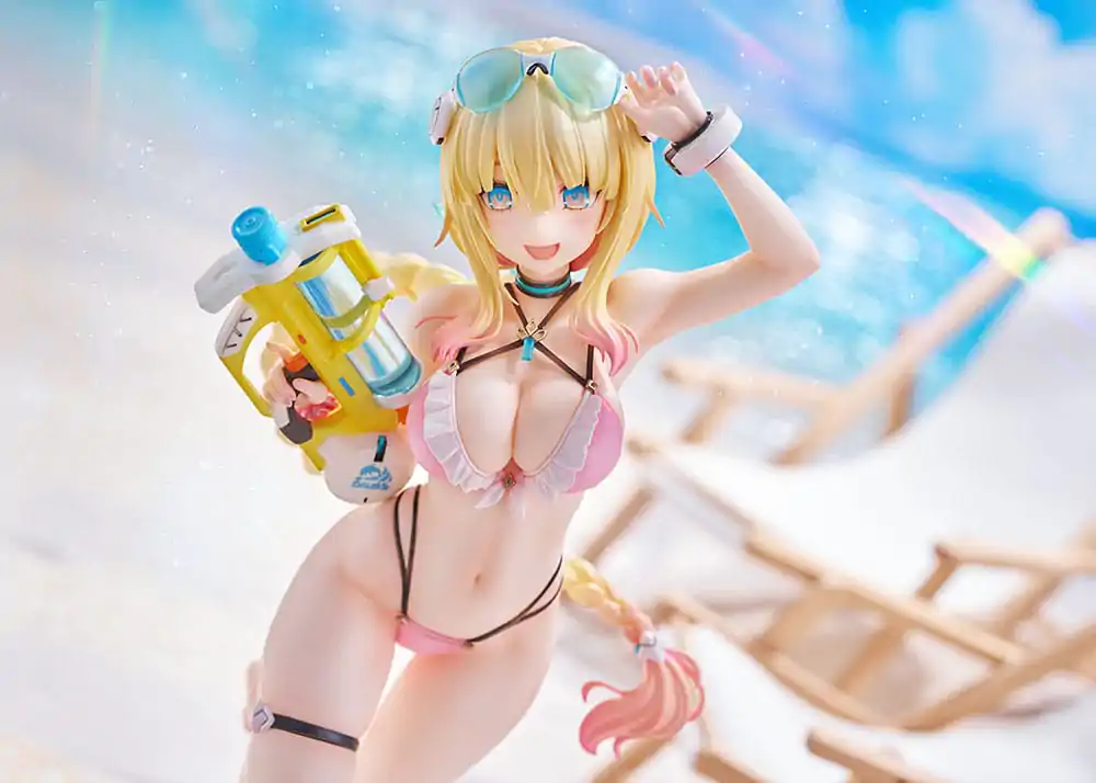 Phantasy Star Online PVC Statue 1/7 es Akhtal Summer Vacation 24 cm product photo