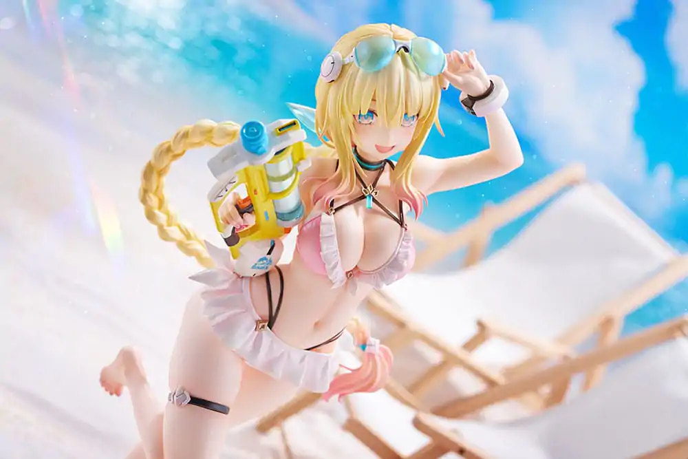 Phantasy Star Online PVC Statue 1/7 es Akhtal Summer Vacation 24 cm product photo