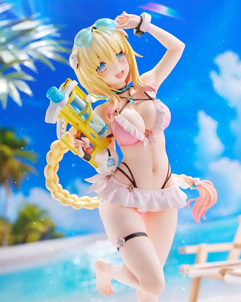 Phantasy Star Online PVC Statue 1/7 es Akhtal Summer Vacation 24 cm product photo