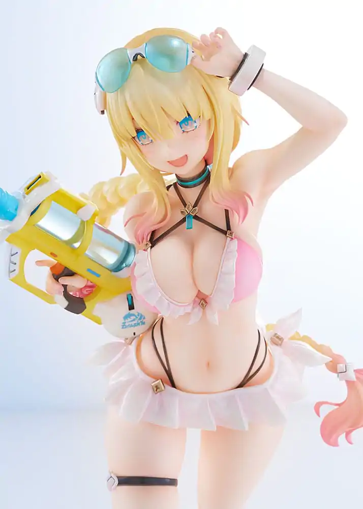 Phantasy Star Online PVC Statue 1/7 es Akhtal Summer Vacation 24 cm product photo